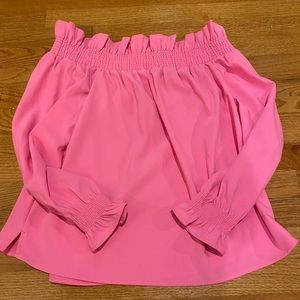 Crown & Ivy off the shoulder top-size M